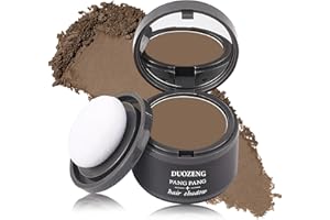 DUOZENG Hair Powder Stick for Thinning Hair - Root Touch Up and Cover Up Hairline Shadows for Women & Men (Dark Brown)