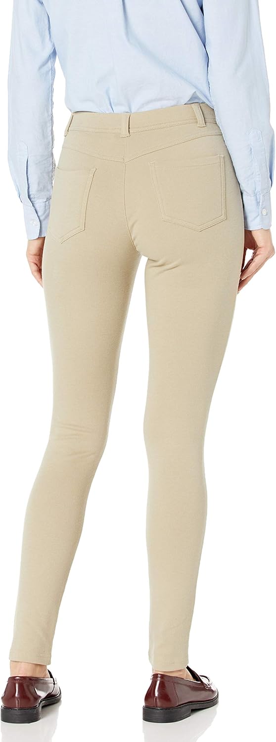 IZOD Junior's Uniform Stretch Interlock Jegging: Clothing