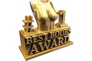 BEMKWG Best Ass Award - Best Boobs Award Female Body Figure Sculpture Trophy Decor Novelty Mischievous Hip ​Butt ​Resin Statue Trophy Funny Home Office Desktop Decoration, for Prank Gift Friend Coworker