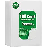 Syntus 100 Count Vacuum Sealer Bags Gallon 11 x 16 inch for Seal a Meal, Commercial Grade BPA Free Heavy Duty Precut Seal Bags, Food Vac Bags for Storage, Meal Prep or Sous Vide