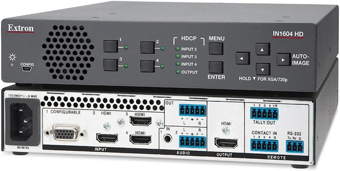 Extron IN1604 HD | Compact Four Input Scaler with HDMI Output