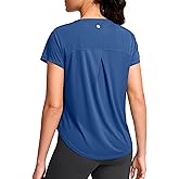 G Gradual Women's Workout Tops Short Sleeve Lightweight Athletic Yoga Running Shirts Loose Fit Quick Dry Gym T-Shirts