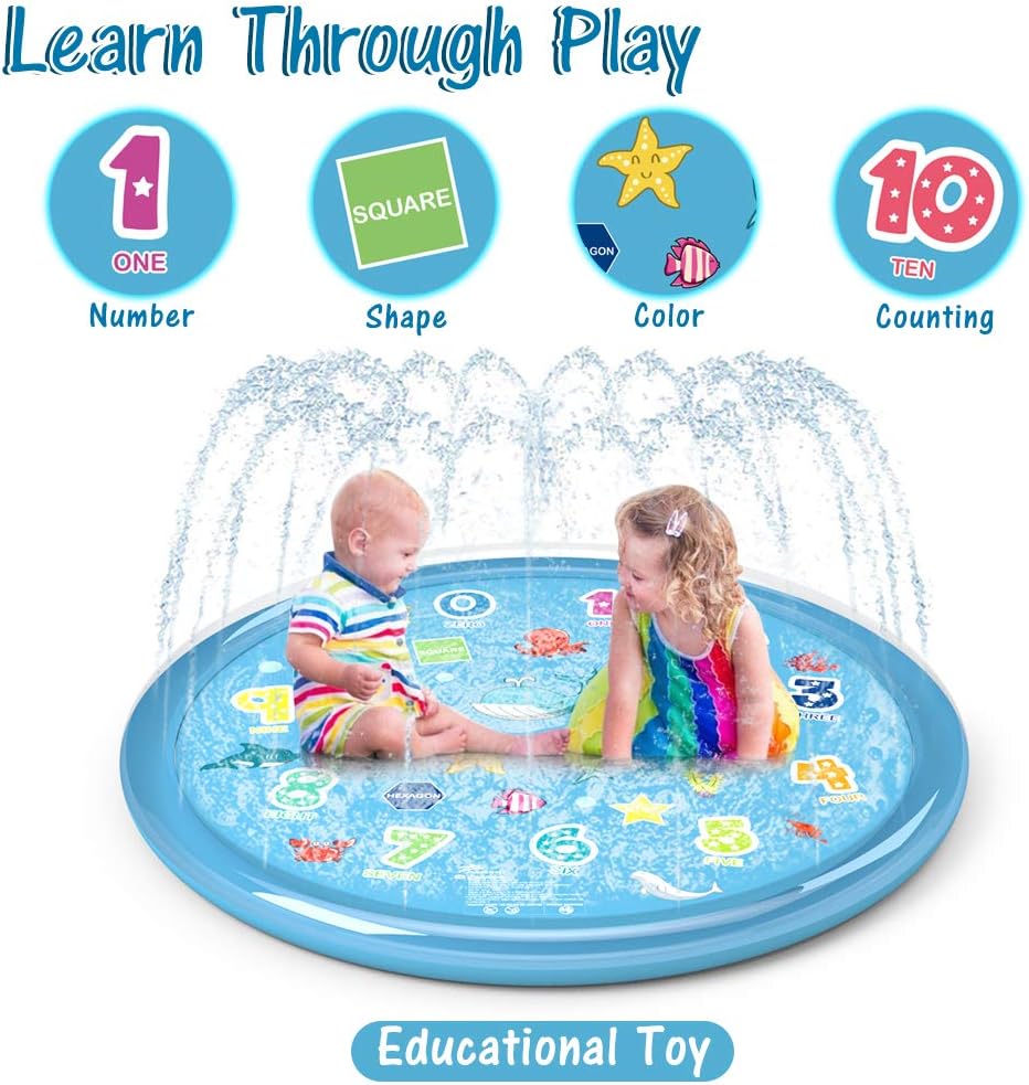 jasonwell sprinkler play mat