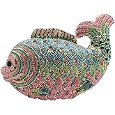 Tngan Women Mini Fish Clutch Luxury Rhinestones Purse Sparkling Banquet Handbag Wedding Party Clutch Bag