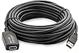 MutecPower 10m USB 3.0 Aktiv kabel m&auml;nnlich zu weiblich - Kabel mit 2 Verl&auml;ngerung Chipsatz - Repeater-/Verl&auml;ngerungskabel - 10 meter