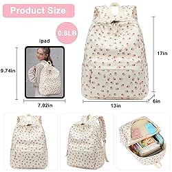 Bluboon Backpack for School Girls Women, Cute