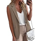BTFBM Blazers For Women Spring Button Down Loose Vest Tops For Women Work Business Casual Outfits Summer Fashion 2026