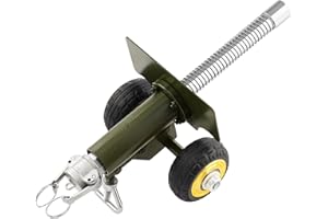 FAITIO Firecracker Cannon, Stainless Steel Mini Cannon Model Shoots Firecrackers, Military Collectible Ornaments, Robust 4 lbs Construction, Christmas Celebration Toy Gift, Green