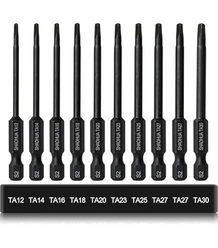 Silverhill Tools ABSTR6 6pc Triangle Head Bit Set (Power Bit