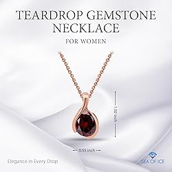 SEA OF ICE Pear Shape Teardrop Natural Gemstones