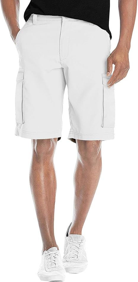cargo shorts with flex waistband