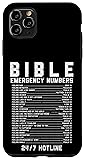 iPhone 11 Pro Max Bible Emergency Numbers Verse God