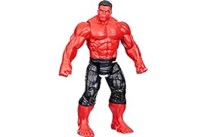 Marvel Studios Captain America Brave New World, Titan Hero Series, 12-Inch Deluxe Red Hulk Action Figure, Super Hero Toys for Kids 4 and Up