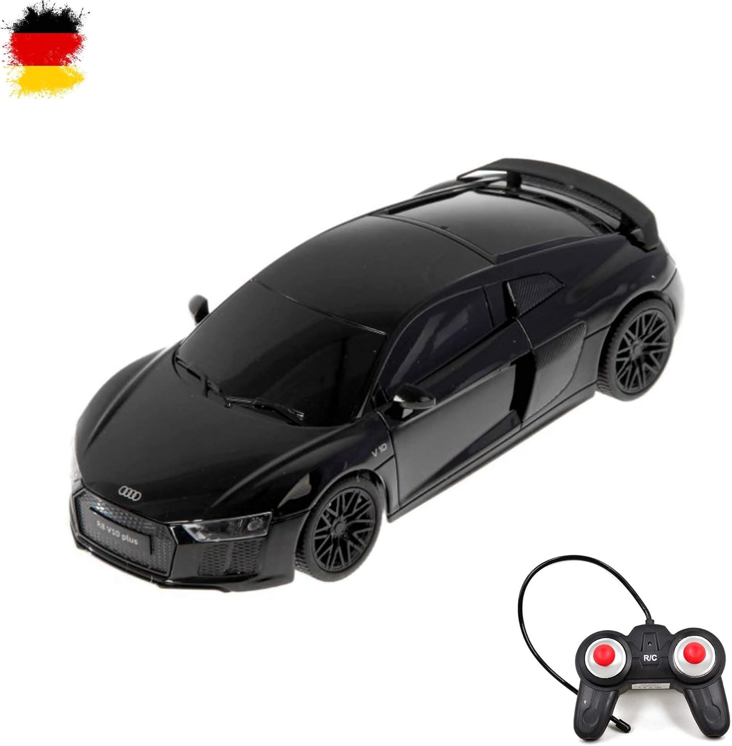 Audi R8 V10 Plus Black Edition RC Model Car Licensed Model Racing Car