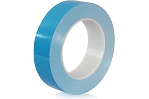 HPFIX Thermal Adhesive Tape 20mm by 25M, High Performance Thermally Conductive Tape Apply for Coolers, Heat Sink, LED Strips, Computer CPU, GPU, Easy to Apply & High Durability