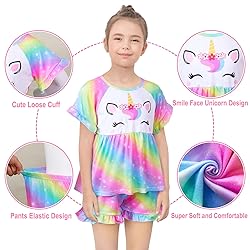 Girl & Doll Matching Pajamas Unicorn Outfit Clothes