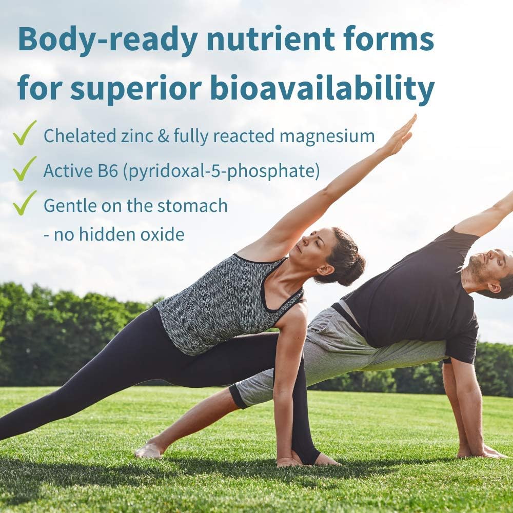 Igennus Neurobalance High Strength Zinc Magnesium & B6 Complex for Cognitive Support Calm Focus & Relaxation - Image 5
