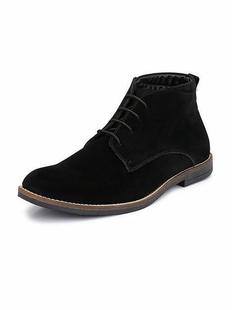 black suede chukka boots mens