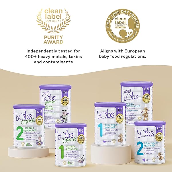 AUSSIE BUBS GRASS FED NUTRITIONAL MILK-BASED TODDLER FORMULA, FOR KIDS 12-36 MONTHS, MADE WITH NON-GMO ORGANIC MILK, 28.2 OZ