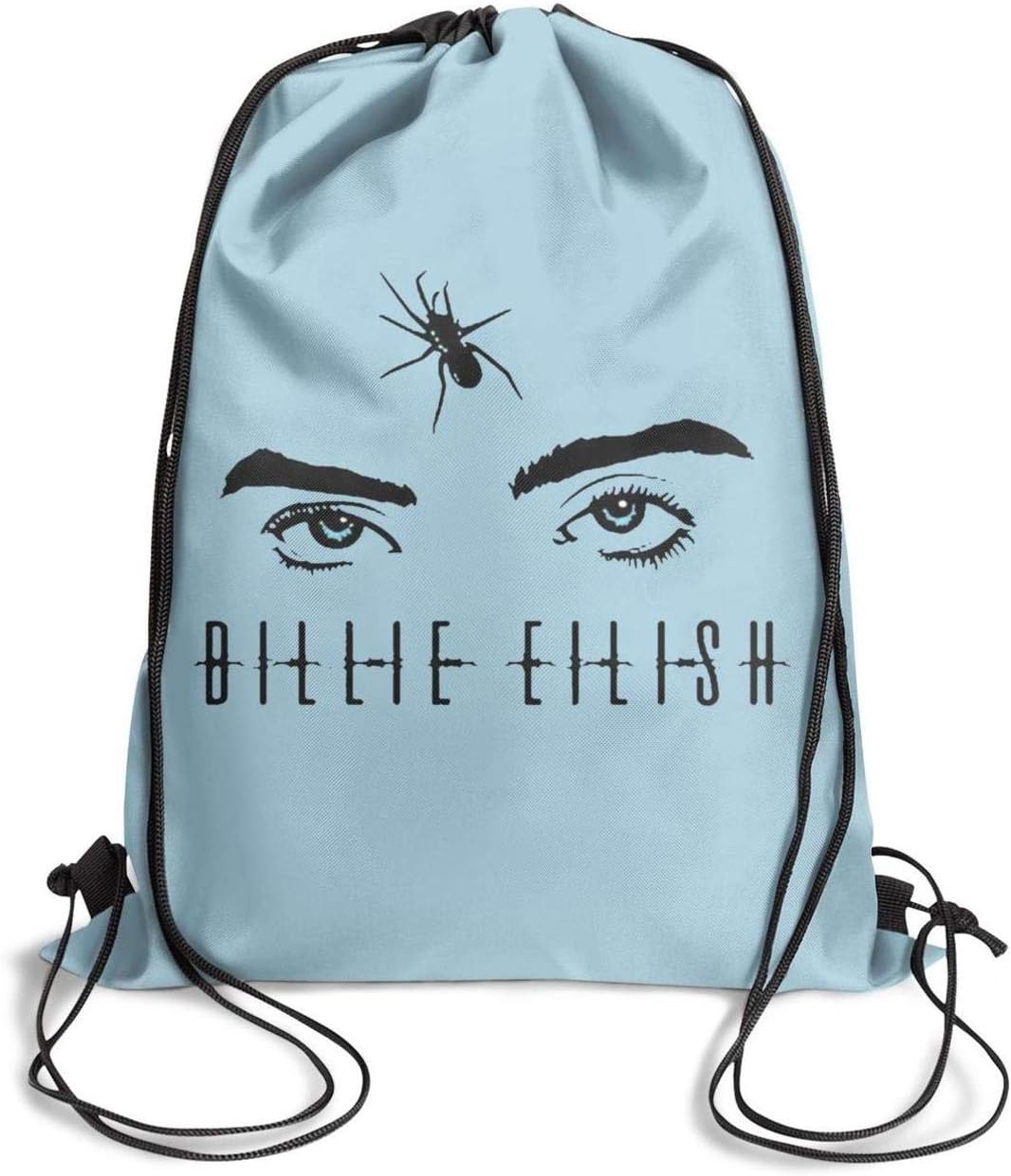 UNOPRTPT Billie-eilish-You-Should-See-me- Cosmetic Bag Drawstring Backpack Lightweight for Women Girls