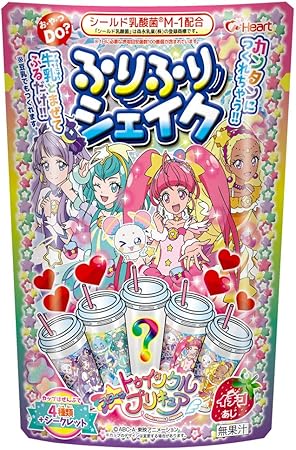 Amazon スタートゥインクルプリキュアふりふりシェイク 8個入 食玩 手作り菓子 プリキュア 通販