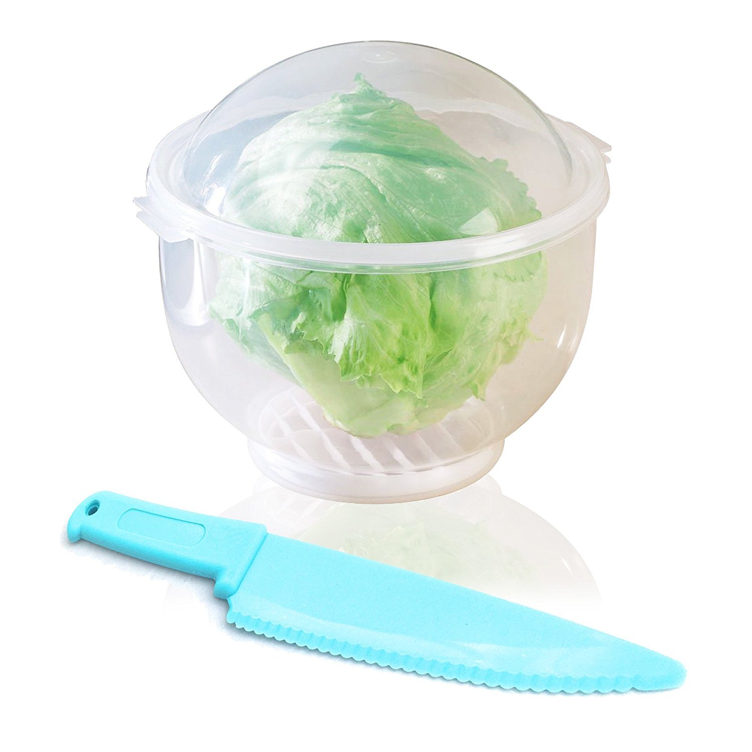 Which Is The Best Lettuce Keeper Crisper 47 Quart Food Savers Storage Containers Refrigerator New