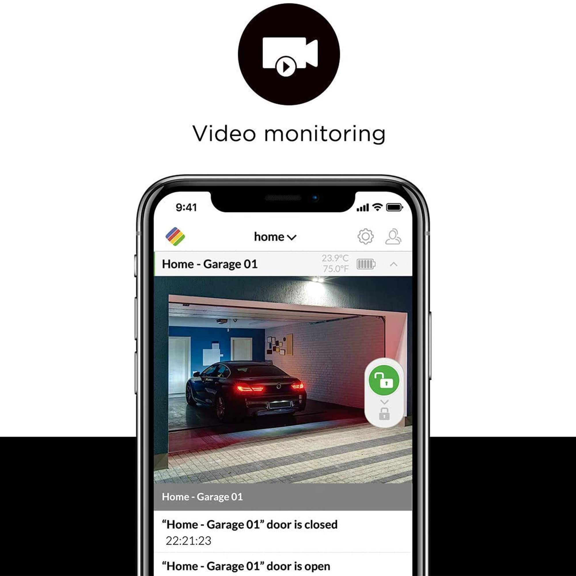 ismartgate PRO Smart Garage Door Opener Remote. Compatible Apple Homekit, Amazon Alexa, Google Assistant, IFTTT, Samsung SmartThings. Compatible with All Garage Openers. Wireless Sensor Included. - View 6