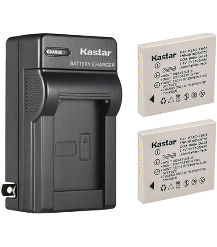 2x CR-V3 Battery Charger AC Single For CRV3 CR-V3P CRV3P KCRV3 LB-01 LB01 SBP-1103 SBP1103 SBP-1303 SBP1303 GX-1 GX-1L GX-1S Digimax 101 130 200 202