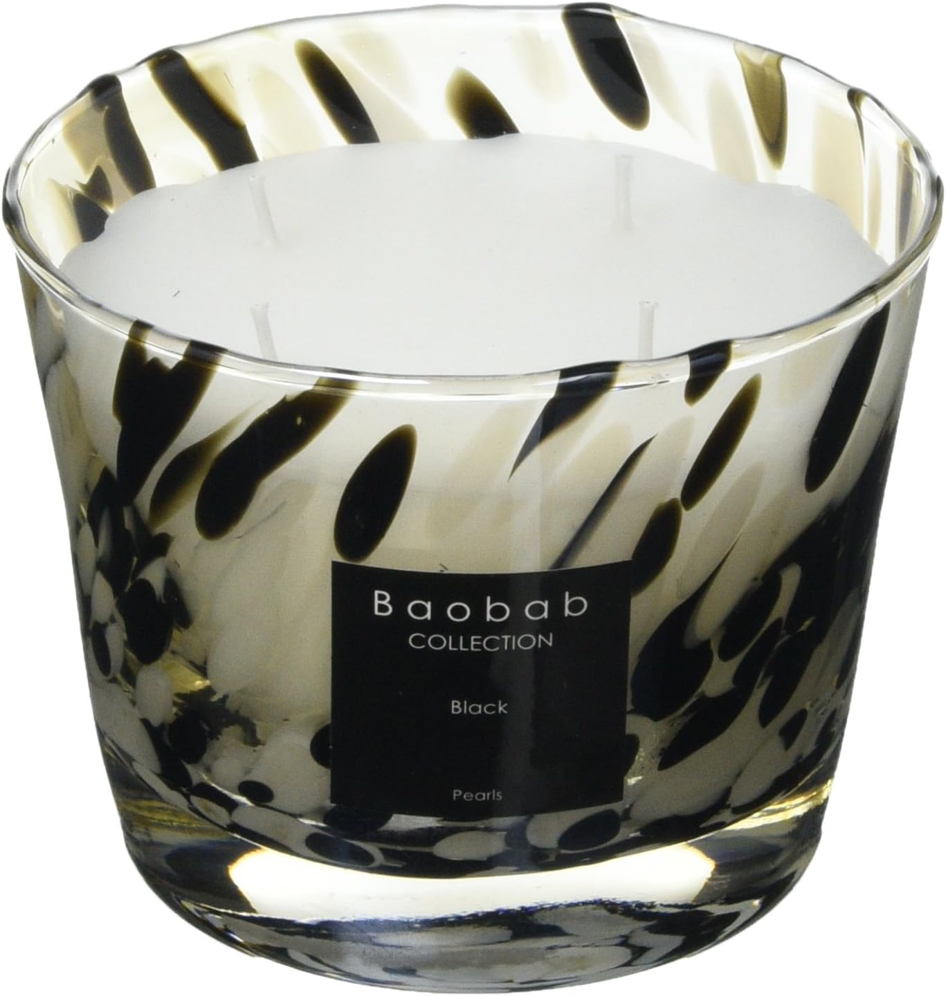 Baobab Pearls Black MAX10PB Candle, Candle Wax, 10 x 7 x 10