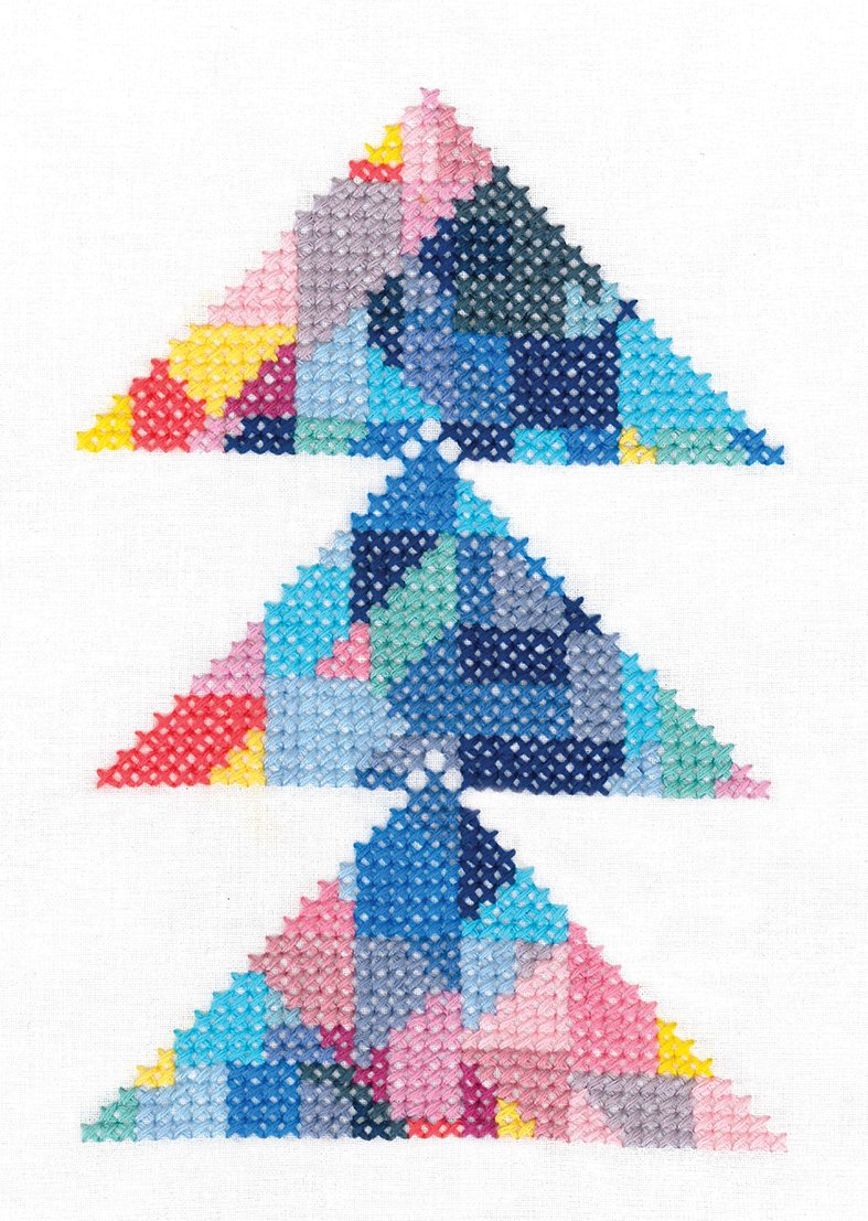 DMC Triangulation Embroidery Kit