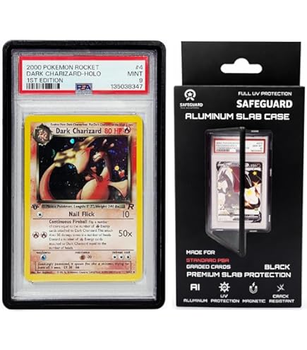 how can you tell rare pokemon cards Evoretro Graded Card Protector For PSA