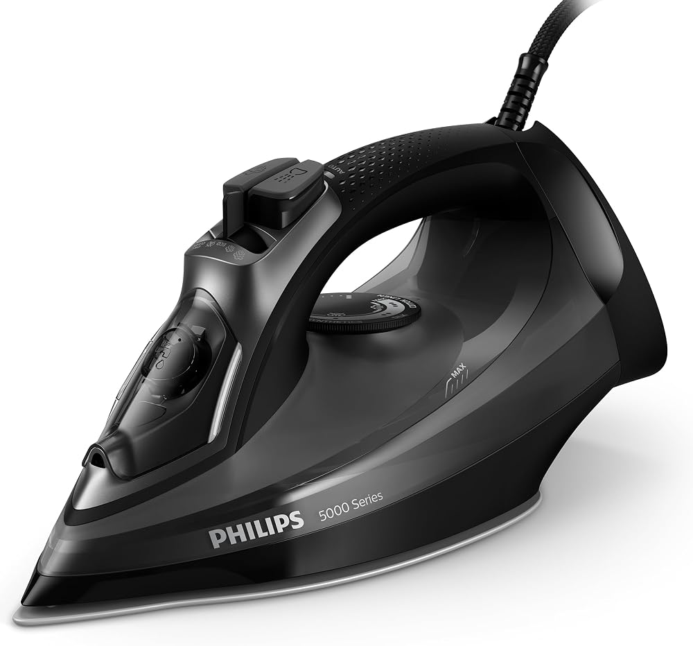 Philips 5000 Series Steam Iron 2600W Quick Heat-Up 200g Steam Boost