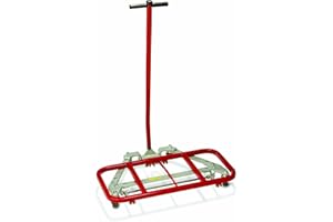 Raymond Original Mighty King Steel Desk Lift, Hard Rubber Wheels, 600 lbs Load Capacity, 9-3/4" Height, 32" Width X 16" Depth