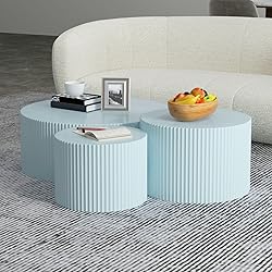 KEVINSPACE Living Room Coffee Table Set of