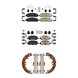 Transit Auto Front Rear Ceramic Disc Brake Pads Kit