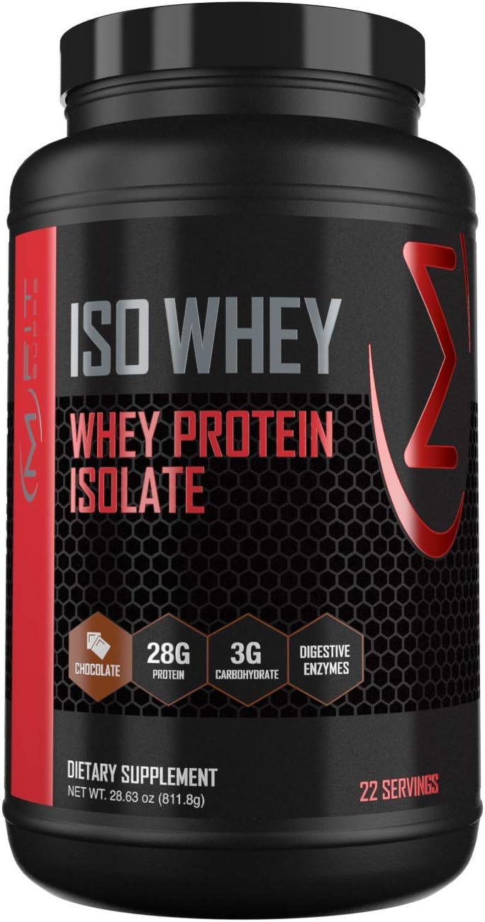 MFIT SUPPS ISO WHEY Protein Powder Chocolate Flavor