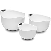 Cuisinart Set of 3 BPA-free Mixing Bowls, White