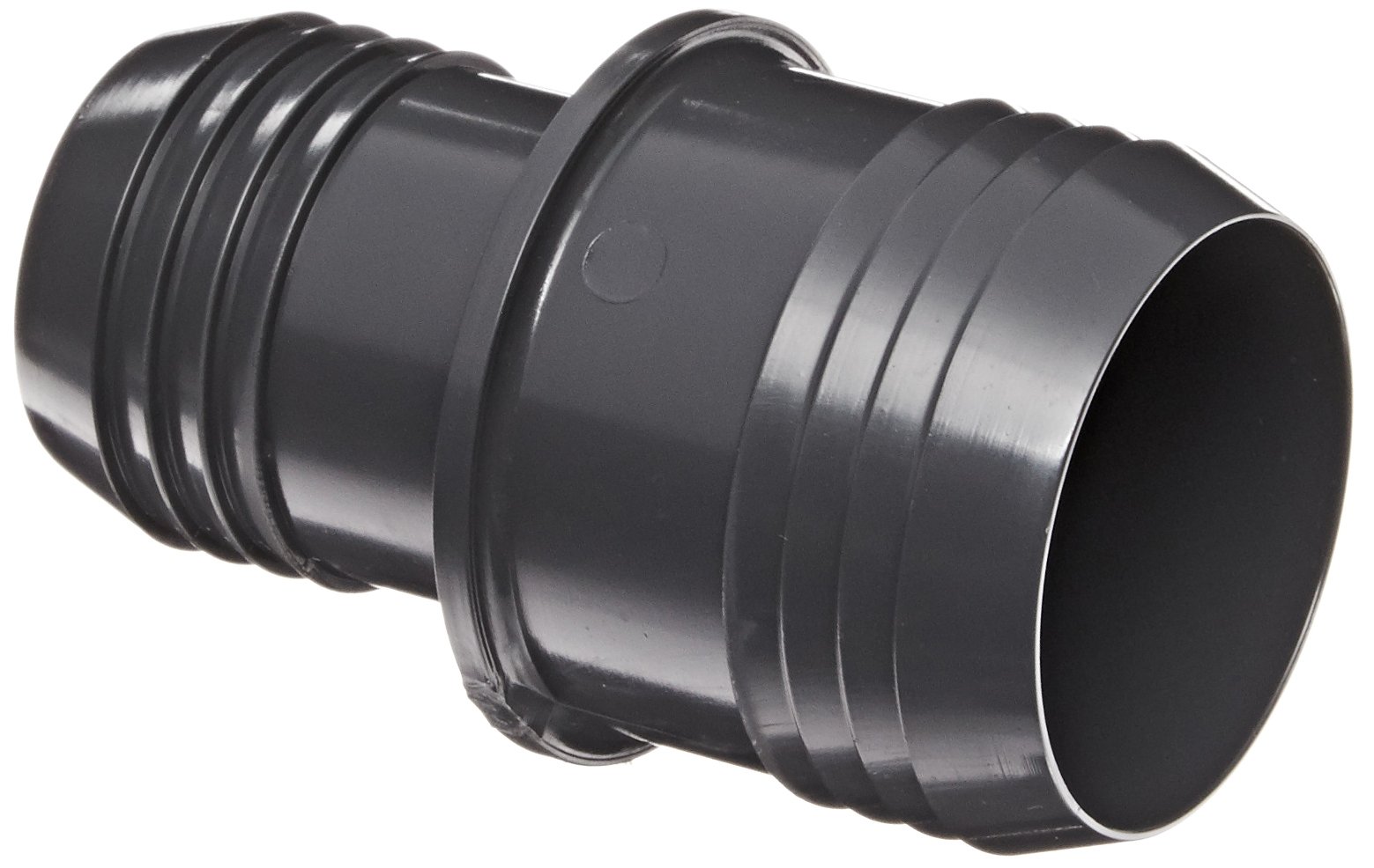 Photo 1 of Spears 1429 Series PVC Tube Fitting, Coupling, Schedule 40, Gray, 1" x 3/4" Barbed