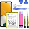SHENMZ Galaxy A13 Replacement Battery Kit, 5800mAh High Capacity 0 Cycle Li-Polymer Battery Compatible with Samsung Galaxy A13 5G (Model SM-A136U/A136U1/A136W/EB-BA136ABY) with Repair Tools