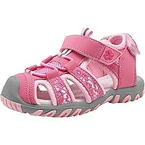 Sandali Sportivi Apakowa Per Bambini - Estivi, Da Trekking, Chiusura A Strappo, Suola In Gomma