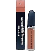 MAC Cosmetics Powder Kiss Liquid Lipcolour - 951 Habit (Peachy nude) .17 oz / 5 ml