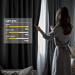 cbsroro Room Divider Blackout Curtain Total Privacy