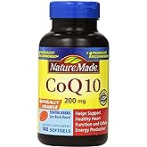 Nature Made CoQ10 Coenzyme Q10 200 mg - 2 Bottles, 140 Softgels Each