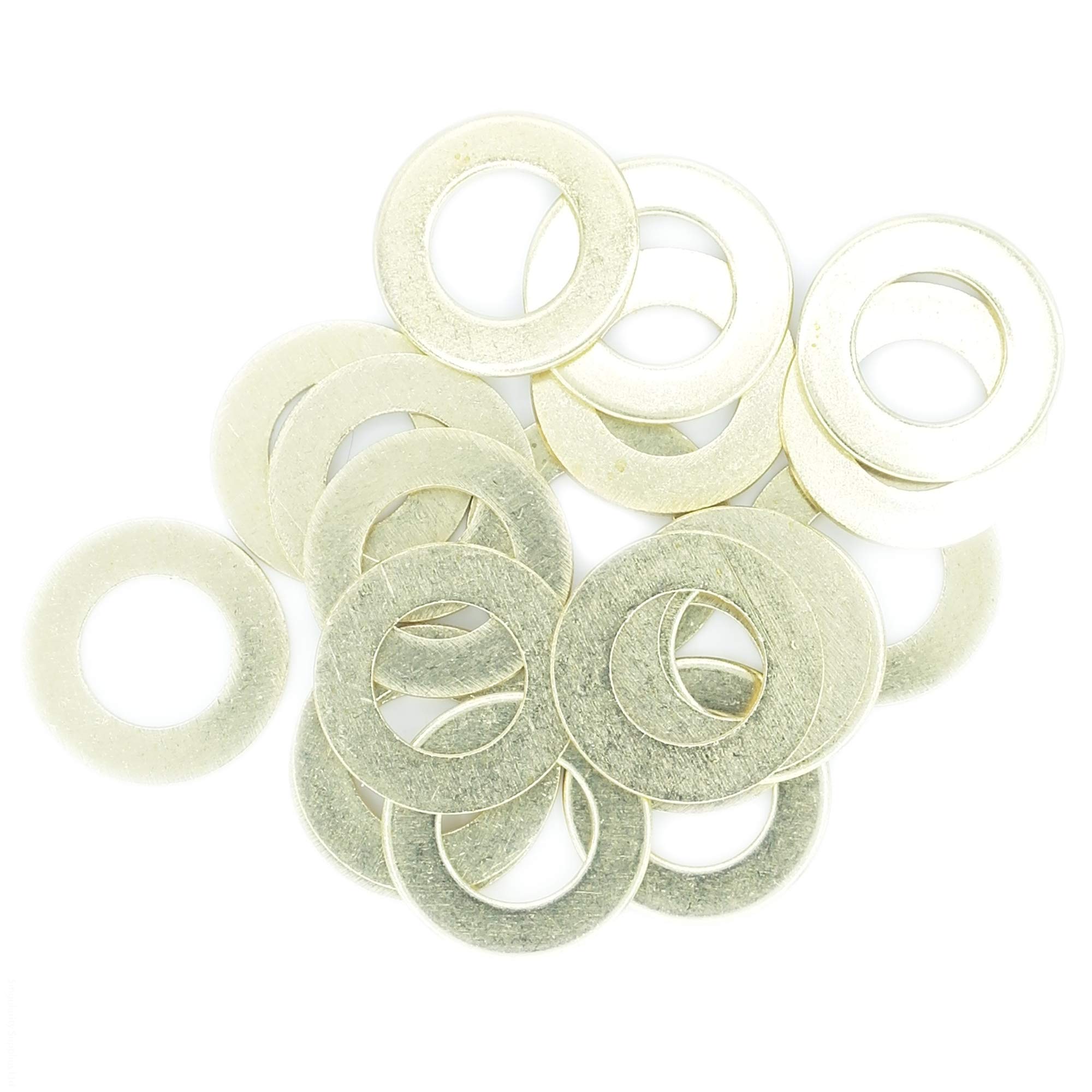 M5 (5mm) Flat Washer (Form A) - Brass (Pack of 20)
