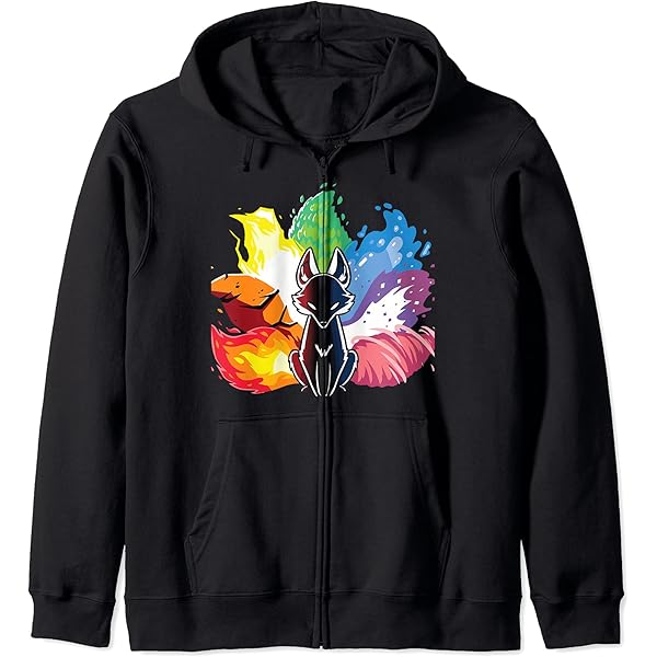 b*9様 vintage fox image マルチ柄 ジャケット hoodie Vintage FOX