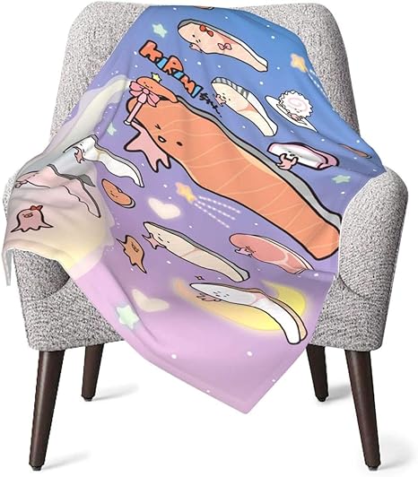 Amazon きりみちゃん ブランケット ひざ掛け ベビーケット 膝掛け ハーフケット 毛布 軽量 アニメ キャラクター 寒さ対策 グッズ 洗える ベビー キッズ １０１ ７６cm 並行輸入品 ひざ掛け ハーフケット オンライン通販