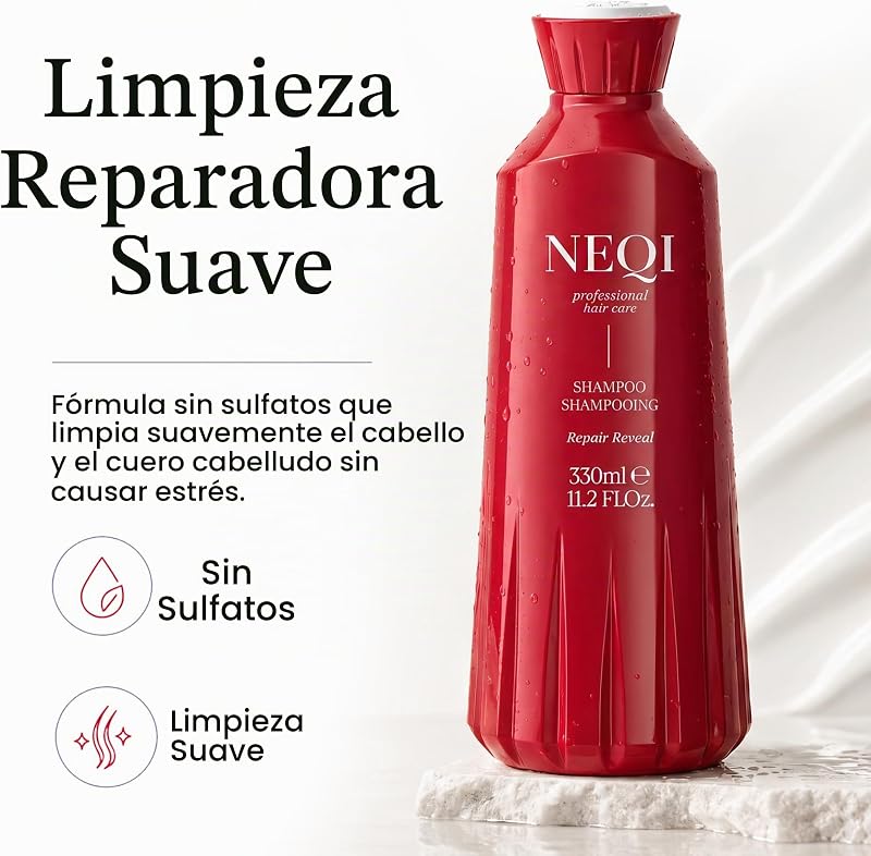Champô Reparador Hidratante Sem Sulfatos para Cabelo Vegan Danificado — foto 2 de 8