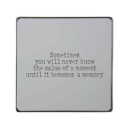 A veces nunca sabrás el valor de un momento hasta que becames un ...