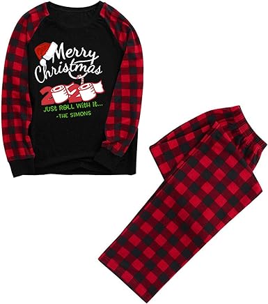 girls buffalo plaid pajamas