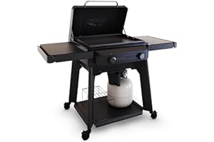 Traeger Grills Flatrock 2 Zone, 26-Inch Flat Top Griddle, Outdoor Gas Grill with Dual-Zone TruZone Cooking, Even Heat, and EZ-Clean Grease Management, Premium Propane Griddle for Outdoor Cooking